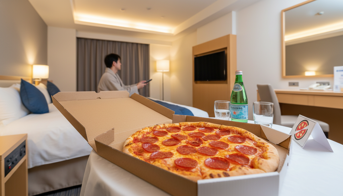 なぜアパホテルではピザの持ち込みやデリバリーが可能なの？