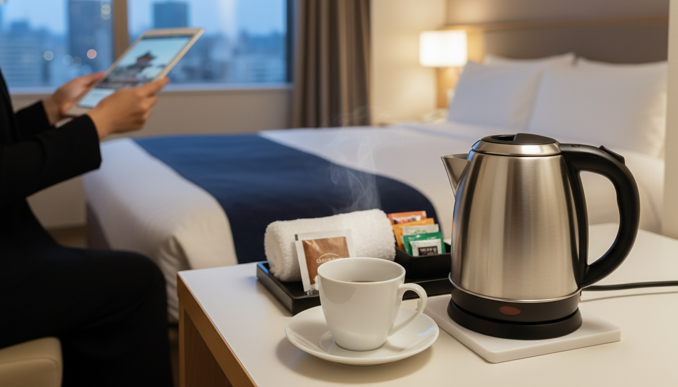 なぜアパホテルでは部屋の中で快適に完結できるの?