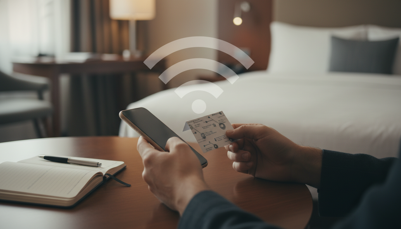 アパホテルのwifiパスワードは客室テレビや案内で簡単に確認できます