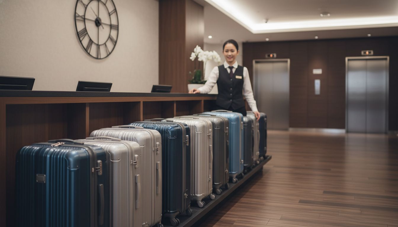 原則としてチェックアウト当日の荷物預かりは可能です