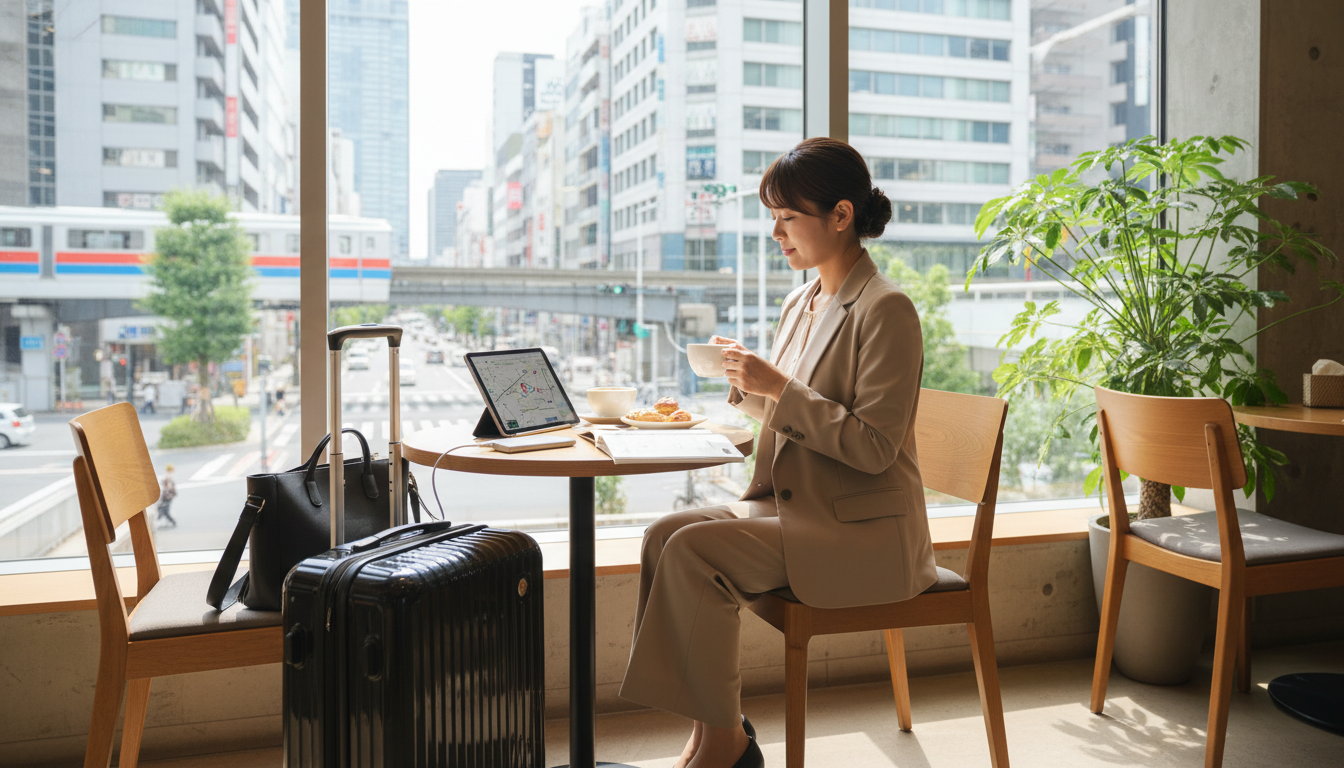 早く着いても快適に過ごせる3つの理由を解説